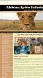 Mobile Screenshot of africanspicesafaris.com